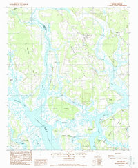 Download a high-resolution, GPS-compatible USGS topo map for Sheldon, SC (1988 edition)