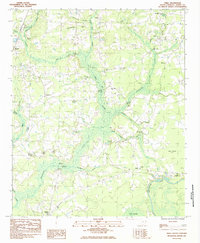 Download a high-resolution, GPS-compatible USGS topo map for Shell, SC (1984 edition)