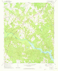 Download a high-resolution, GPS-compatible USGS topo map for Silverstreet, SC (1973 edition)