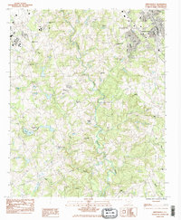Download a high-resolution, GPS-compatible USGS topo map for Simpsonville, SC (1983 edition)