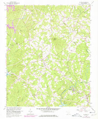 Download a high-resolution, GPS-compatible USGS topo map for Six Mile, SC (1981 edition)