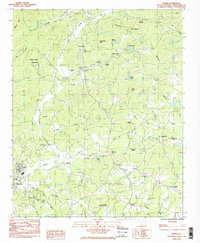 Download a high-resolution, GPS-compatible USGS topo map for Slater, SC (1983 edition)