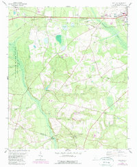 Download a high-resolution, GPS-compatible USGS topo map for Snelling, SC (1989 edition)