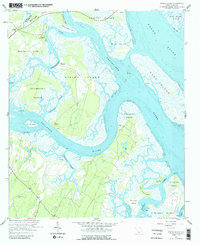 Download a high-resolution, GPS-compatible USGS topo map for Spring Island, SC (1988 edition)