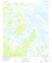 Download a high-resolution, GPS-compatible USGS topo map for Spring Island, SC (1961 edition)