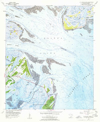 Download a high-resolution, GPS-compatible USGS topo map for St Helena Sound, SC (1957 edition)