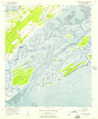 Download a high-resolution, GPS-compatible USGS topo map for St Phillips Island, SC (1957 edition)