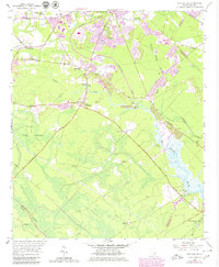 Download a high-resolution, GPS-compatible USGS topo map for Stallsville, SC (1980 edition)
