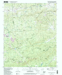 Download a high-resolution, GPS-compatible USGS topo map for Standingstone Mtn, SC (2001 edition)
