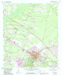 Download a high-resolution, GPS-compatible USGS topo map for Summerville, SC (1990 edition)