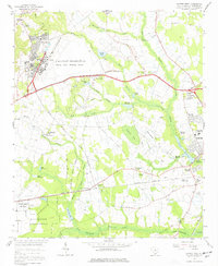 Download a high-resolution, GPS-compatible USGS topo map for Sumter West, SC (1977 edition)