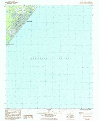 Download a high-resolution, GPS-compatible USGS topo map for Surfside Beach, SC (1985 edition)