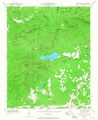 Download a high-resolution, GPS-compatible USGS topo map for Table Rock, SC (1968 edition)