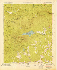 Download a high-resolution, GPS-compatible USGS topo map for Table Rock, SC (1947 edition)