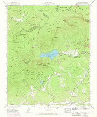 Download a high-resolution, GPS-compatible USGS topo map for Table Rock, SC (1970 edition)