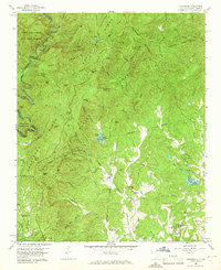 Download a high-resolution, GPS-compatible USGS topo map for Tamassee, SC (1965 edition)