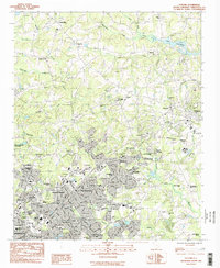 Download a high-resolution, GPS-compatible USGS topo map for Taylors, SC (1983 edition)