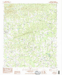 Download a high-resolution, GPS-compatible USGS topo map for Tigerville, SC (1983 edition)
