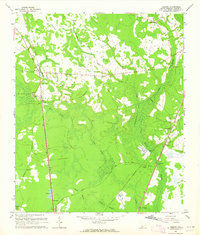 Download a high-resolution, GPS-compatible USGS topo map for Tillman, SC (1964 edition)