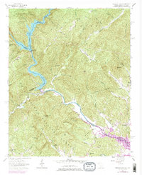 Download a high-resolution, GPS-compatible USGS topo map for Tugaloo Lake, SC (1975 edition)