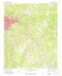 Download a high-resolution, GPS-compatible USGS topo map for Union East, SC (1974 edition)