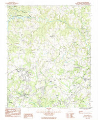 Download a high-resolution, GPS-compatible USGS topo map for Valley Falls, SC (1983 edition)