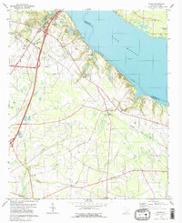 Download a high-resolution, GPS-compatible USGS topo map for Vance, SC (1980 edition)
