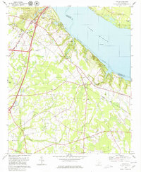 Download a high-resolution, GPS-compatible USGS topo map for Vance, SC (1980 edition)