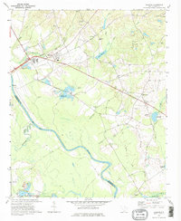 Download a high-resolution, GPS-compatible USGS topo map for Wallace, SC (1975 edition)