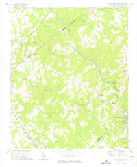 preview thumbnail of historical topo map of Abbeville County, SC in 1971
