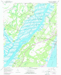 Download a high-resolution, GPS-compatible USGS topo map for Waverly Mills, SC (1989 edition)