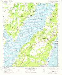 Download a high-resolution, GPS-compatible USGS topo map for Waverly Mills, SC (1976 edition)