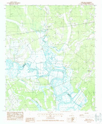 Download a high-resolution, GPS-compatible USGS topo map for White Hall, SC (1988 edition)