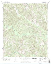 1968 Map of Wilkinsville, 1973 Print