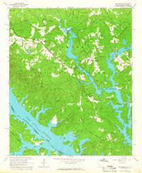 Download a high-resolution, GPS-compatible USGS topo map for Willington, SC (1966 edition)