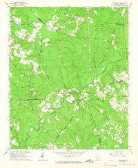 Download a high-resolution, GPS-compatible USGS topo map for Winterseat, SC (1967 edition)