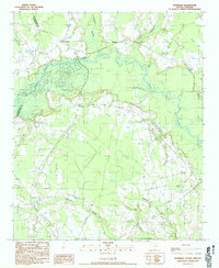 Download a high-resolution, GPS-compatible USGS topo map for Workman, SC (1990 edition)