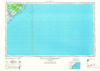 1968 Map of James Island