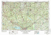 1953 Map of Spartanburg, 1973 Print