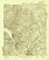 preview thumbnail of historical topo map of Camden, SC in 1935