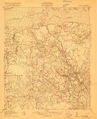 1920 Map of Chicora