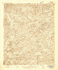 1935 Map of Arcadia Lakes, SC