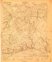 1920 Map of Manning