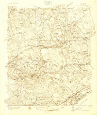 1937 Map of Nixonville