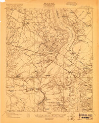 preview thumbnail of historical topo map of Ridgeville, SC in 1919