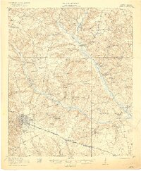 1921 Map of Aiken
