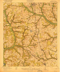 1919 Map of Allendale