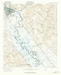 Download a high-resolution, GPS-compatible USGS topo map for Augusta, SC (1965 edition)