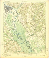1921 Map of Augusta