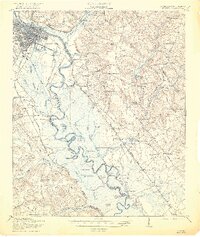 1921 Map of Augusta